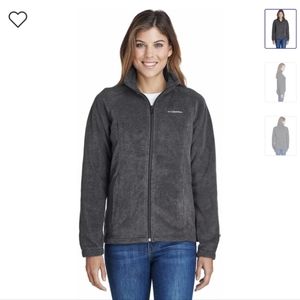 Grey Columbia fleece jacket